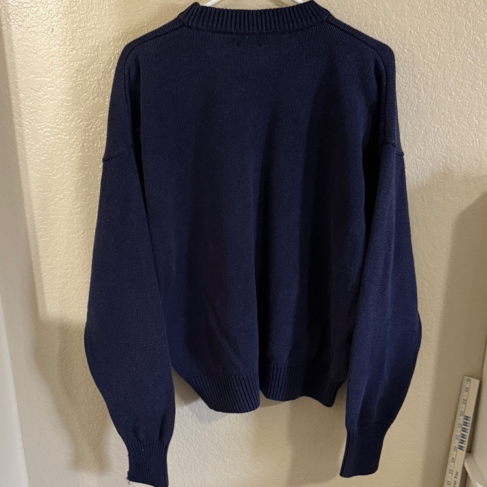 Vintage Flag embroidered Sweater - Picture 8 of 9